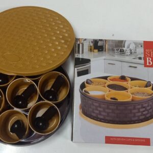 Masala box ( 7pcs with 7 spoons )